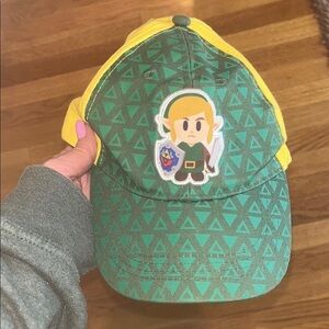 Nintendo Zelda Green and Yellow Cap